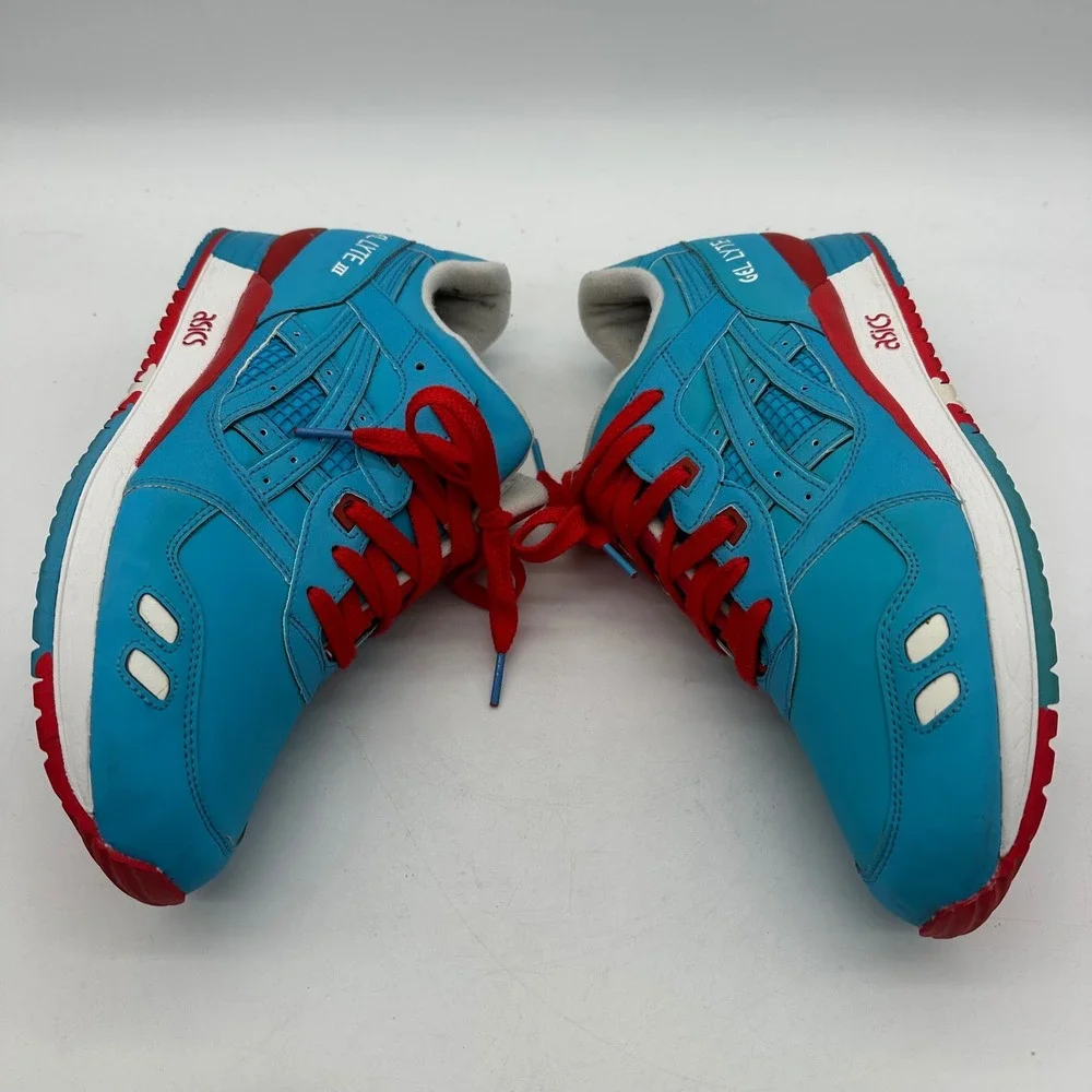 ASICS H20DJ Gel Lyte III Mens Size 11‎ BAIT Blue Ring 2012 Captain America Shoes